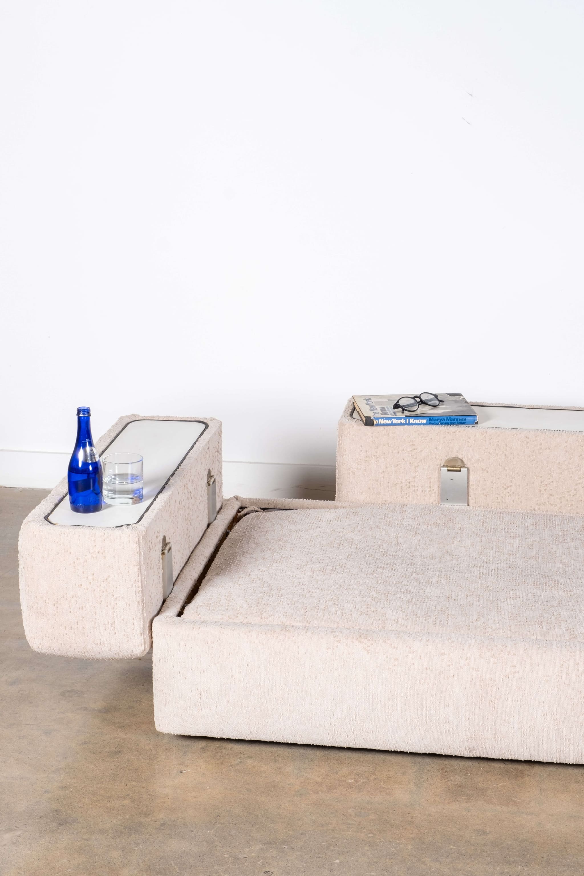 "Model 711" Sofa/Daybed, Newly Upholstered