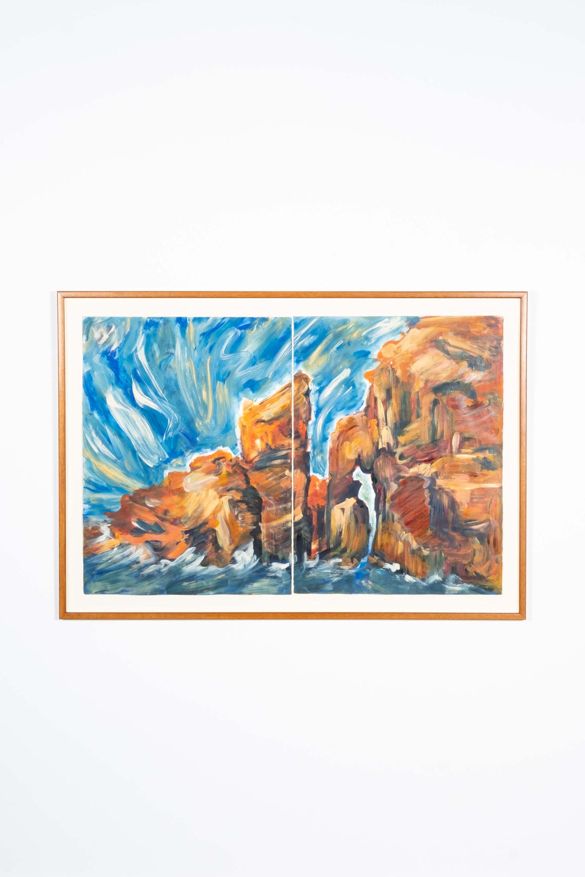 South Shore' Diptych, Framed