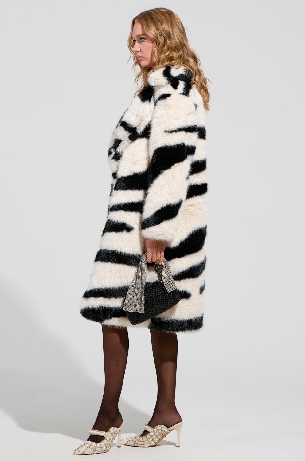 BROOKFIELD FAUX FUR COAT