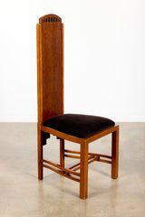 Art Deco Dining Chairs, Set of 8