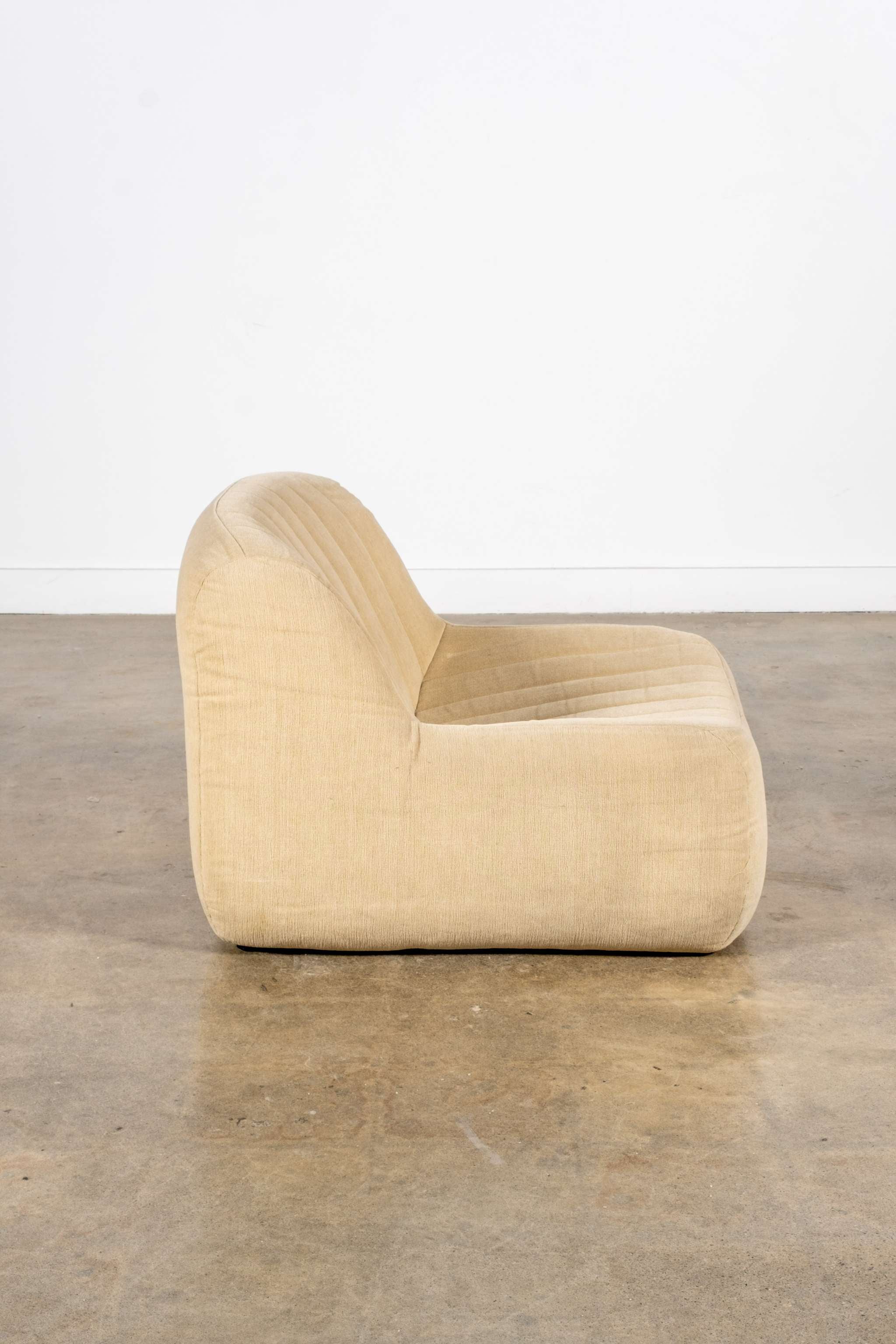 Beige Lounge Chair