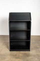 A'Dammer Roller Shutter Storage Cabinet, Black