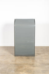 A'Dammer Roller Shutter Secretary Desk, Grey