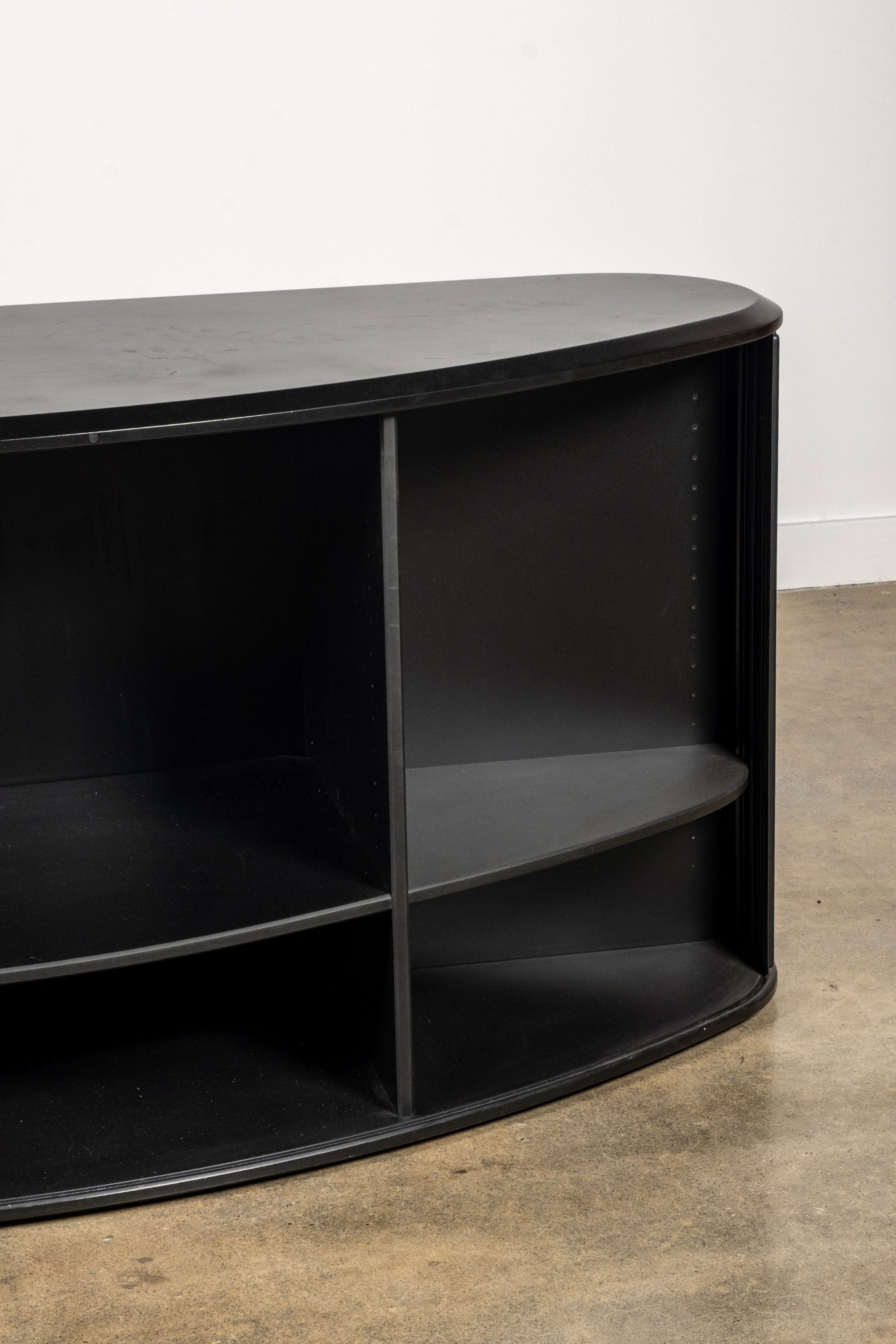 A'Dammer' Roller Shutter Sideboard, Black