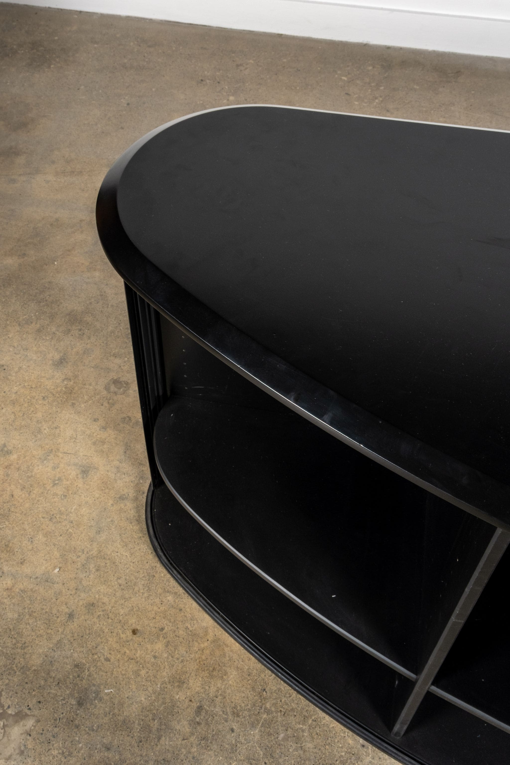 A'Dammer' Roller Shutter Sideboard, Black