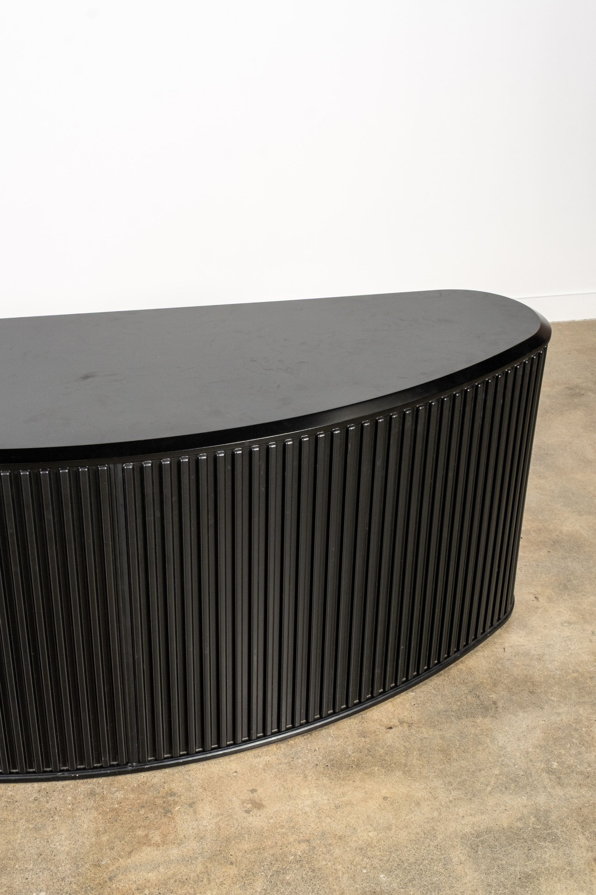 A'Dammer' Roller Shutter Sideboard, Black