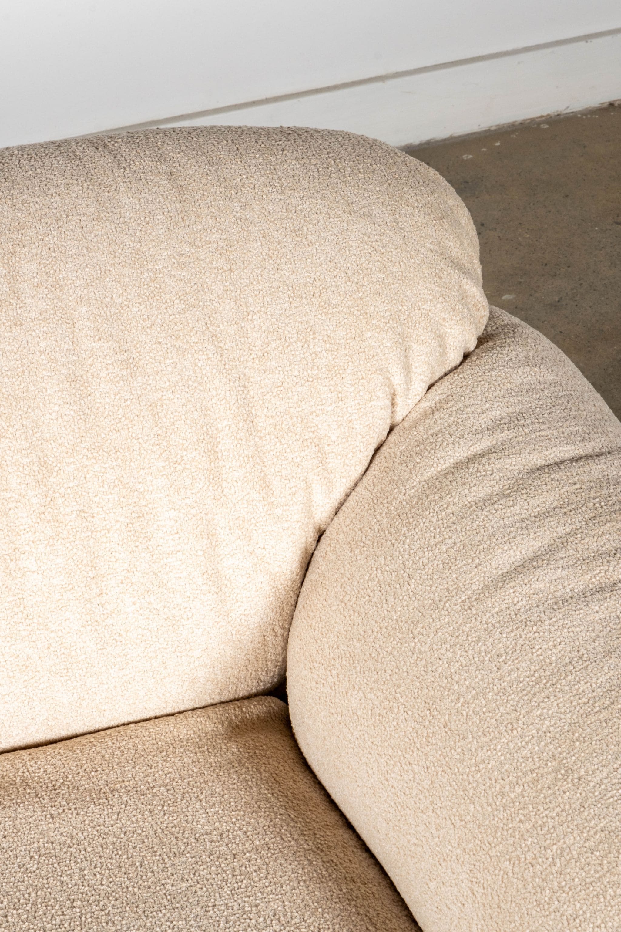 1970s Sesann Sofa, Newly Upholstered