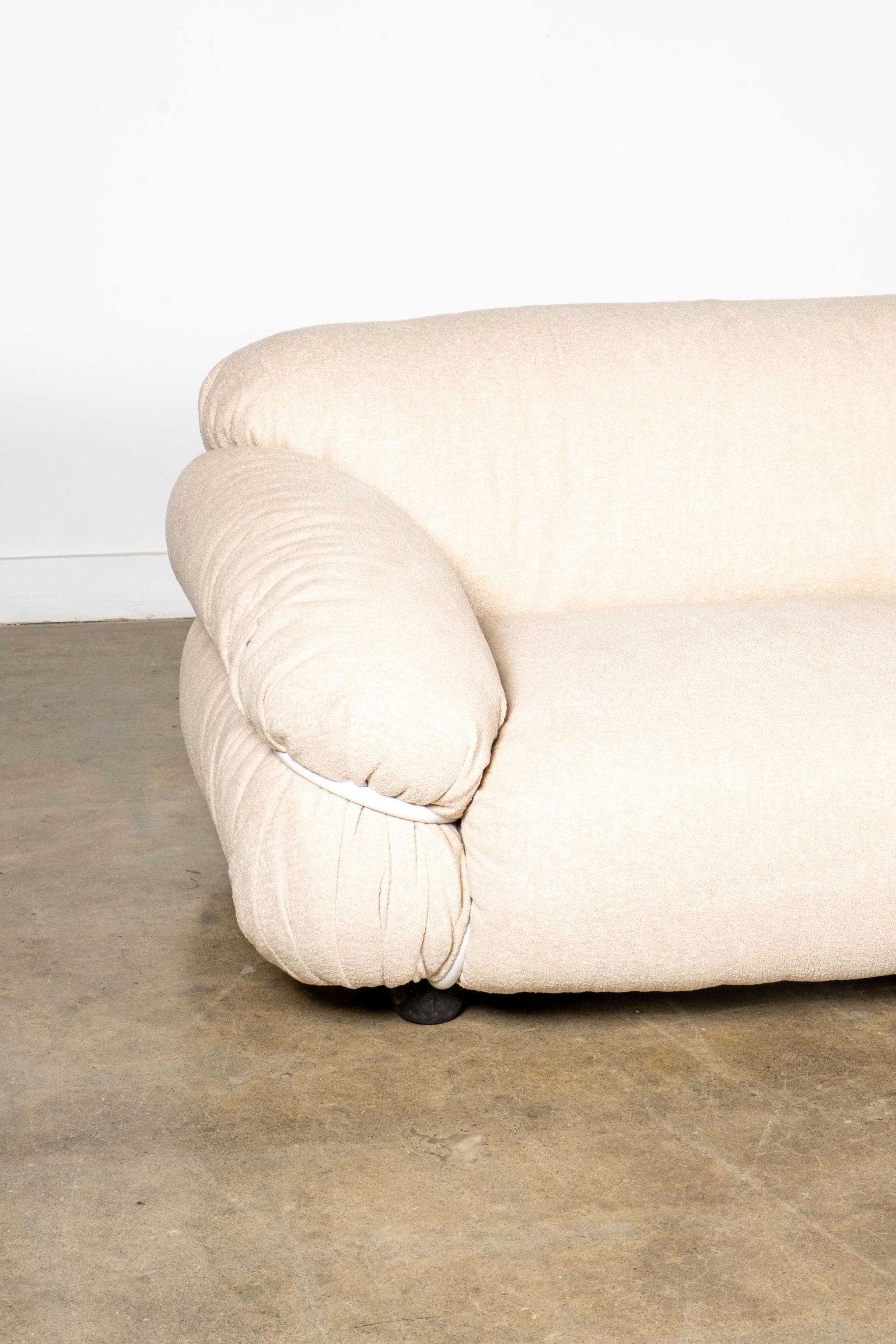 1970s Sesann Sofa, Newly Upholstered