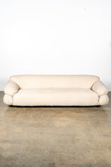 1970s Sesann Sofa, Newly Upholstered