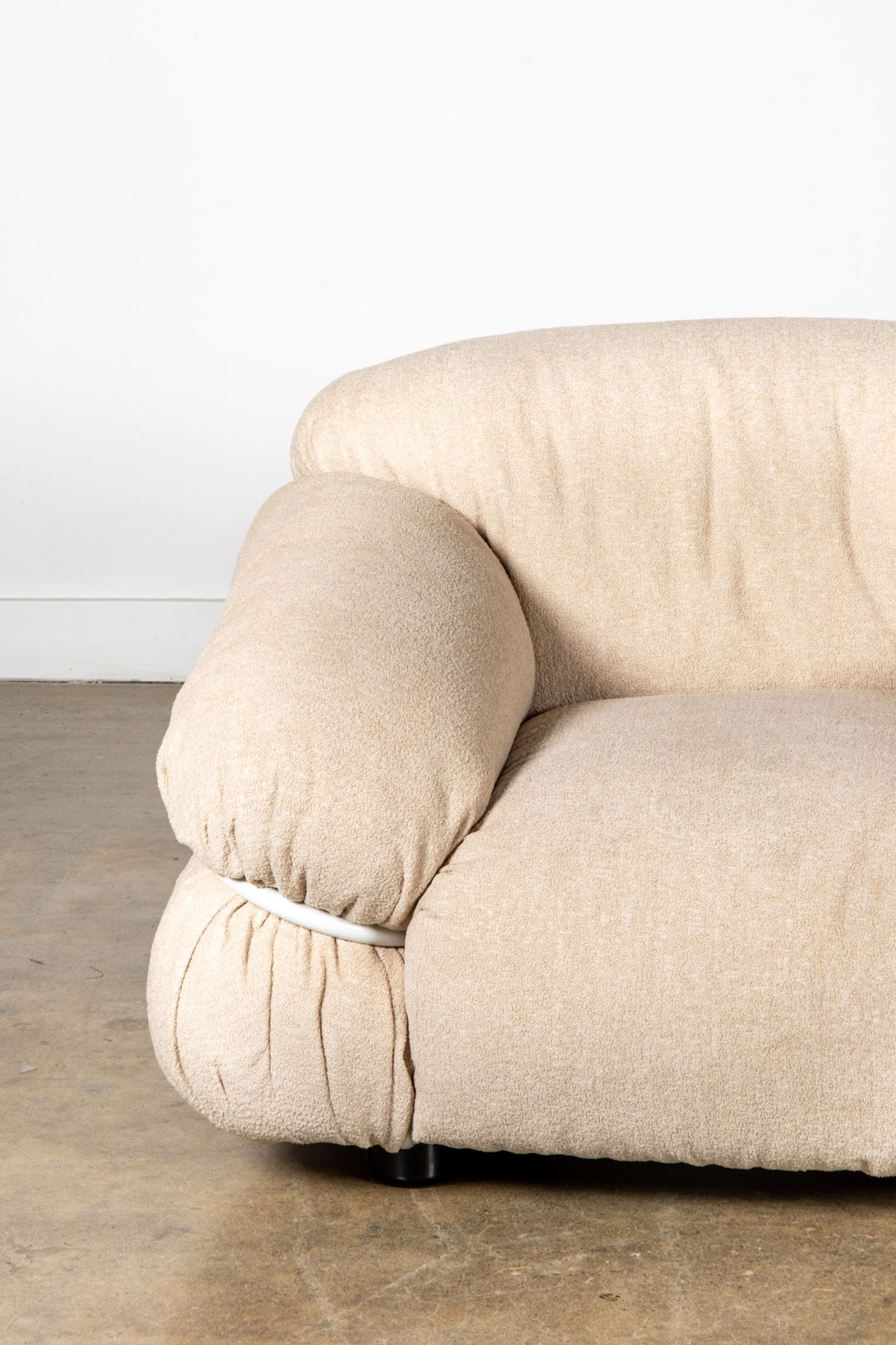 1970s Sesann Sofa, Newly Upholstered