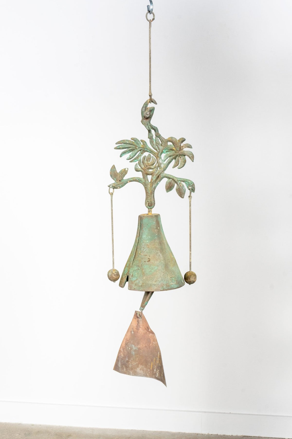 Botanical Bronze Wind Chime