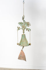 Botanical Bronze Wind Chime