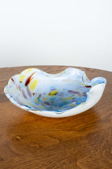 Abstract Glass Dish