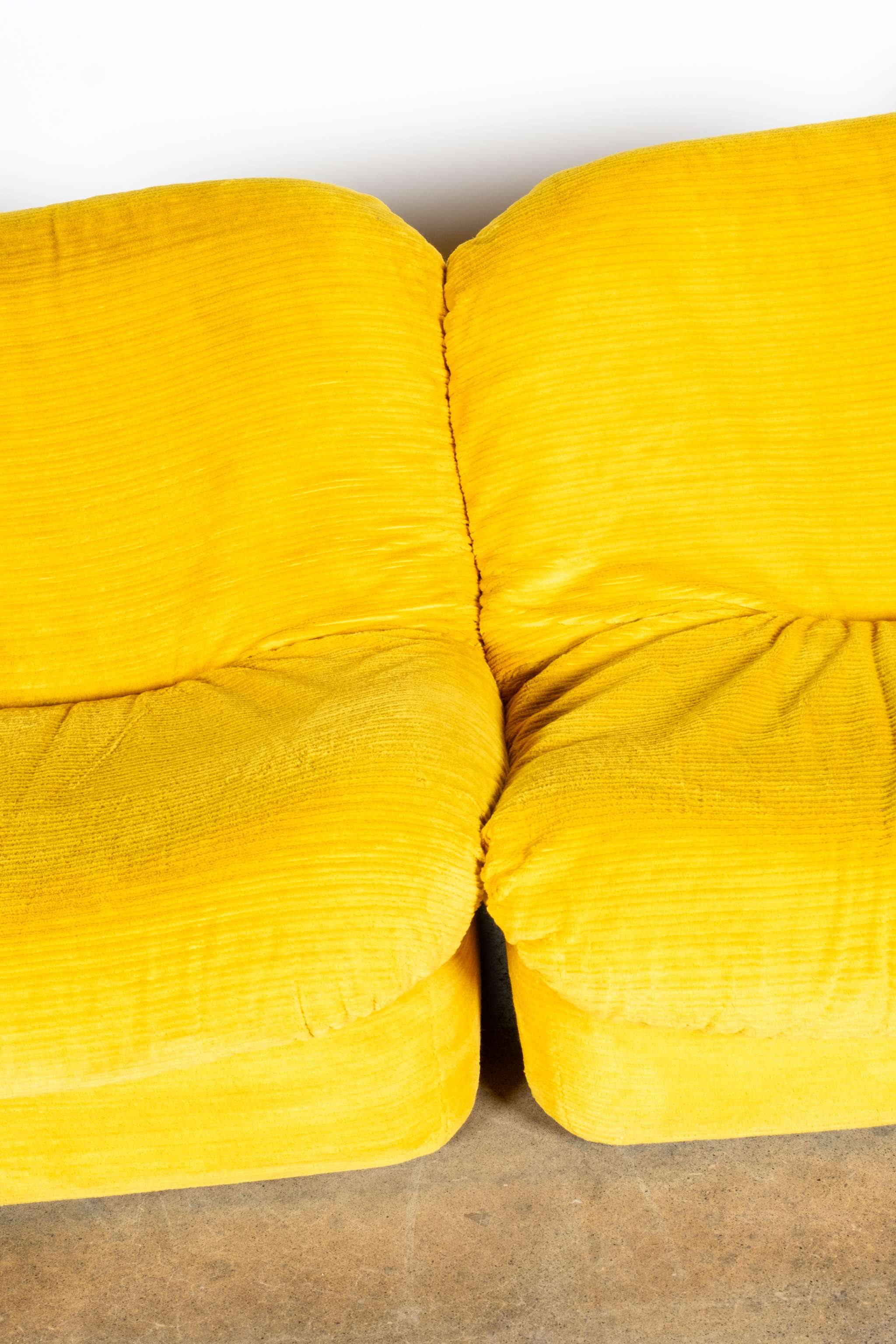 1970s "Patate" 7-Piece Modular Sofa