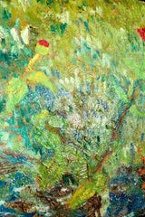 Abstract Greenery Painting