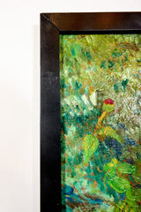 Abstract Greenery Painting
