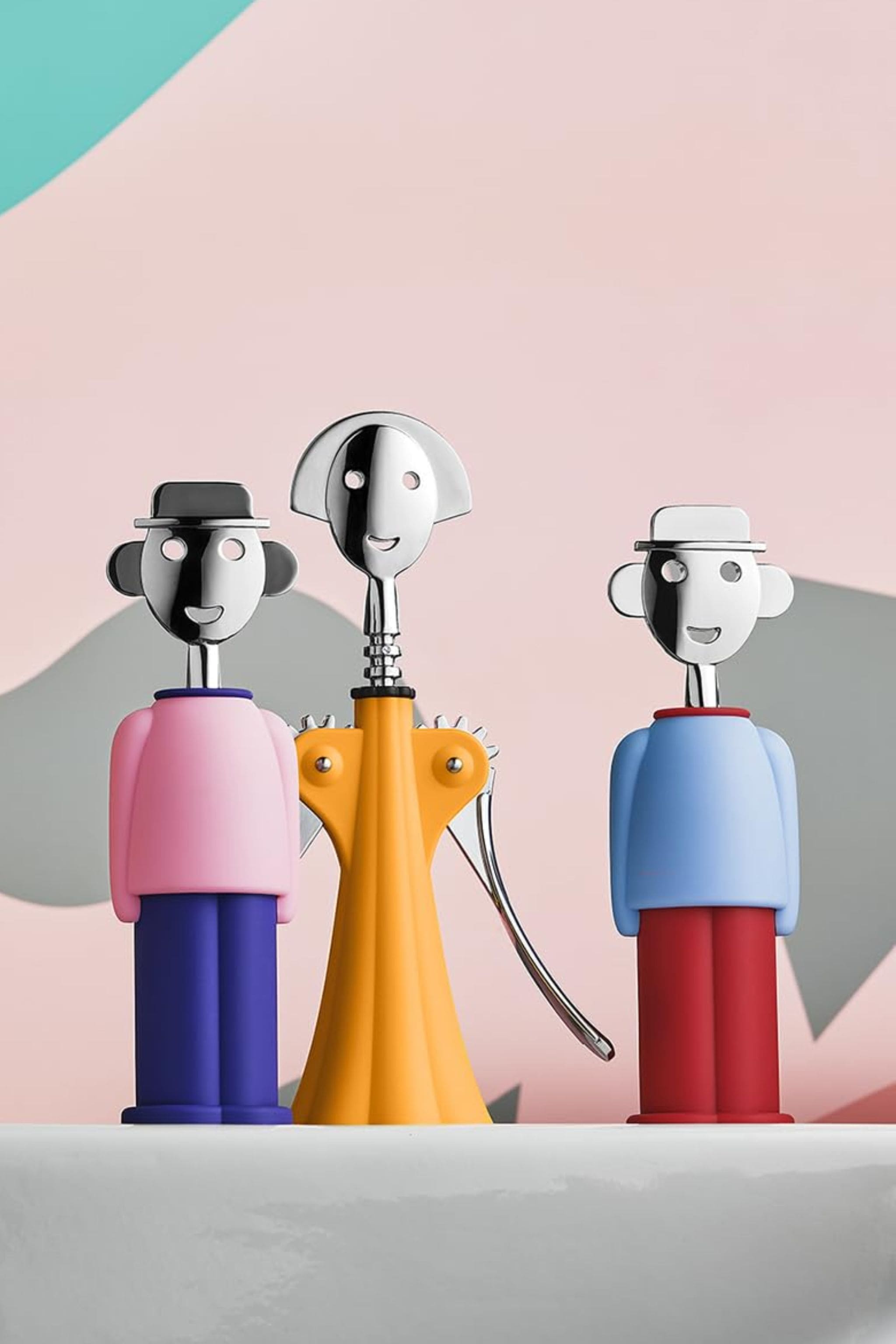 Alessandro M Corkscrew, Light Blue and Red