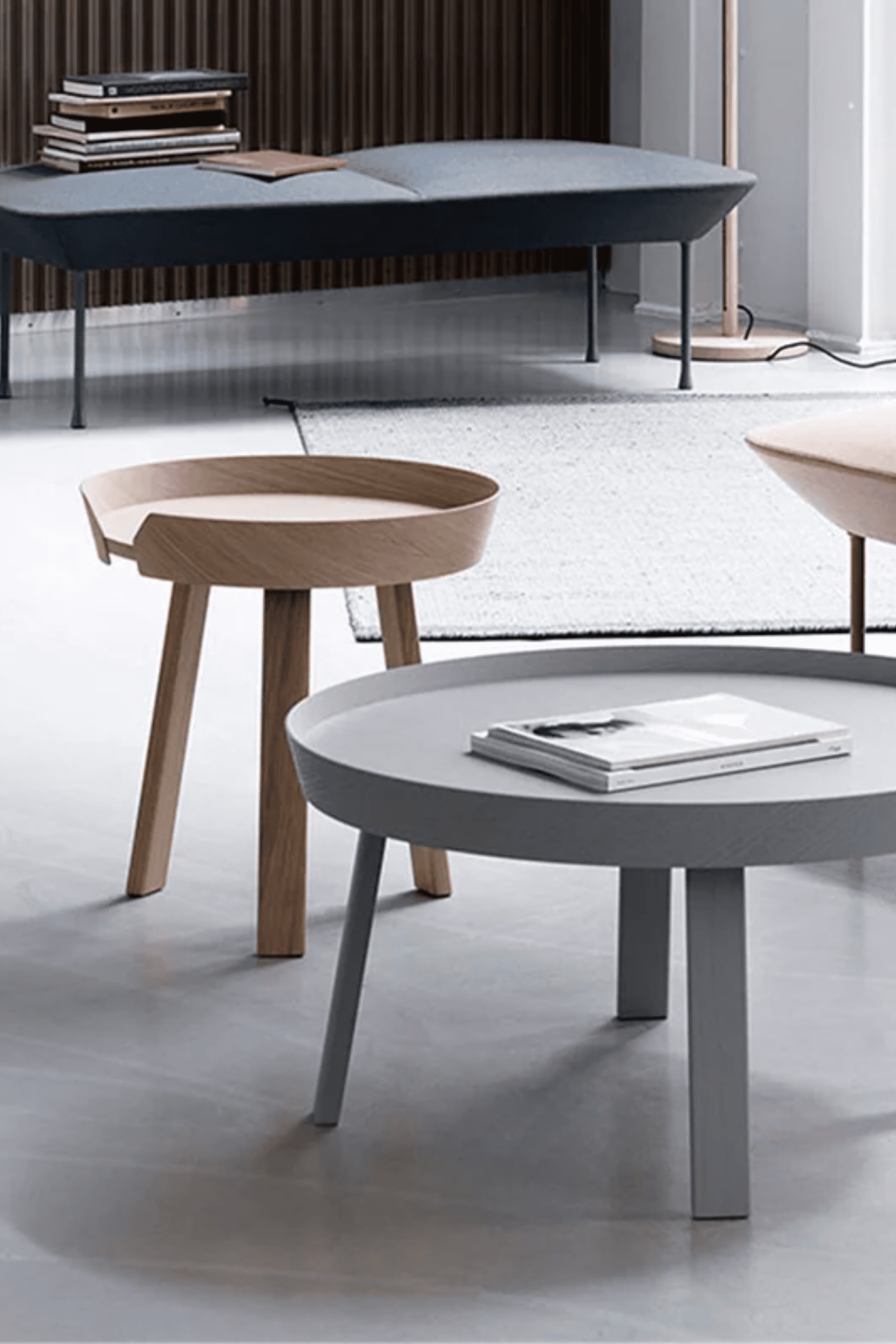 Around Coffee Table Small - Dusty Green