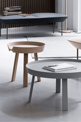 Around Coffee Table Small - Tan Rose