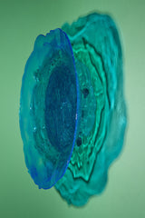 Big Surprise 1, Large/ Blue, Green and Clear
