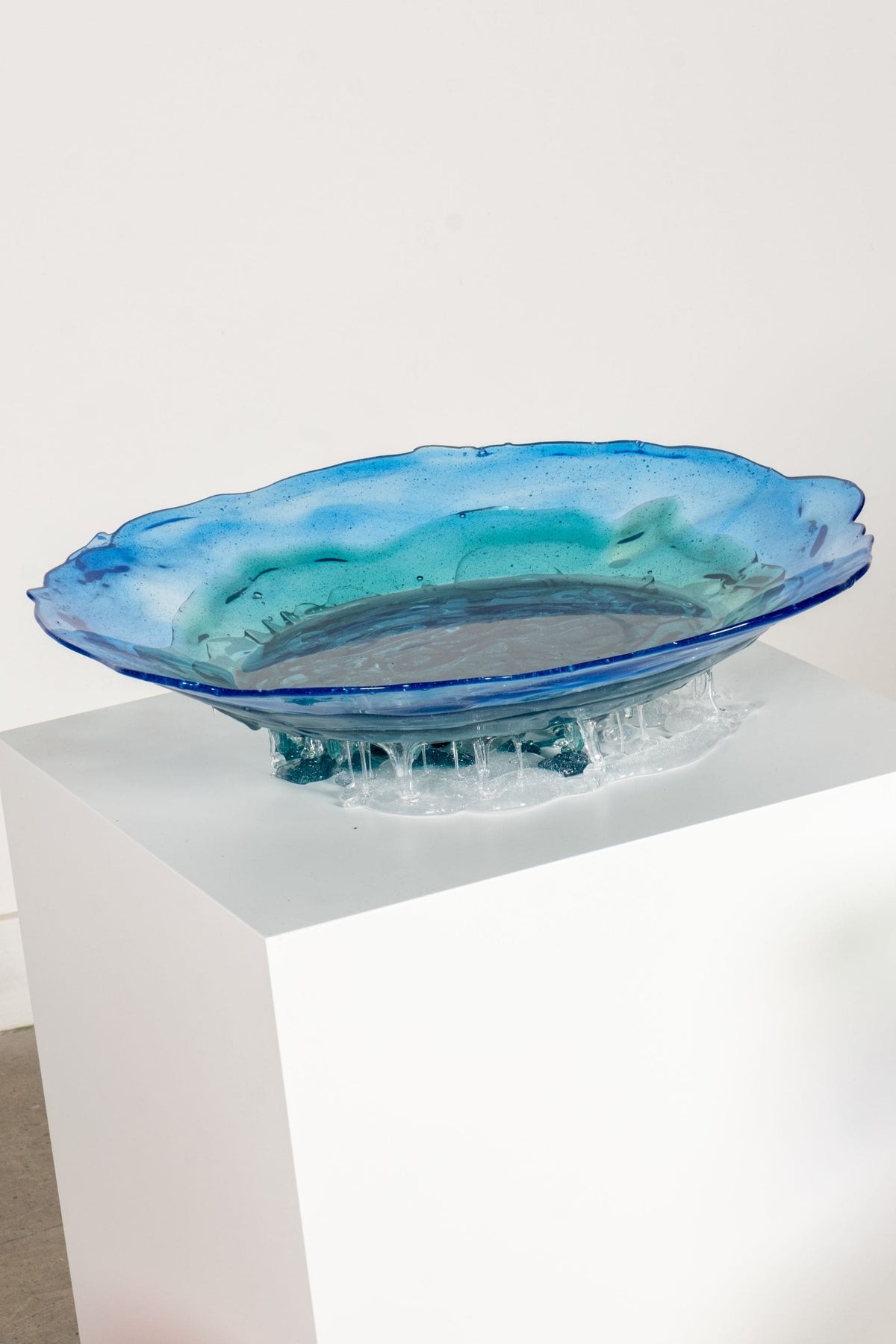 Big Surprise 1, Large/ Blue, Green and Clear
