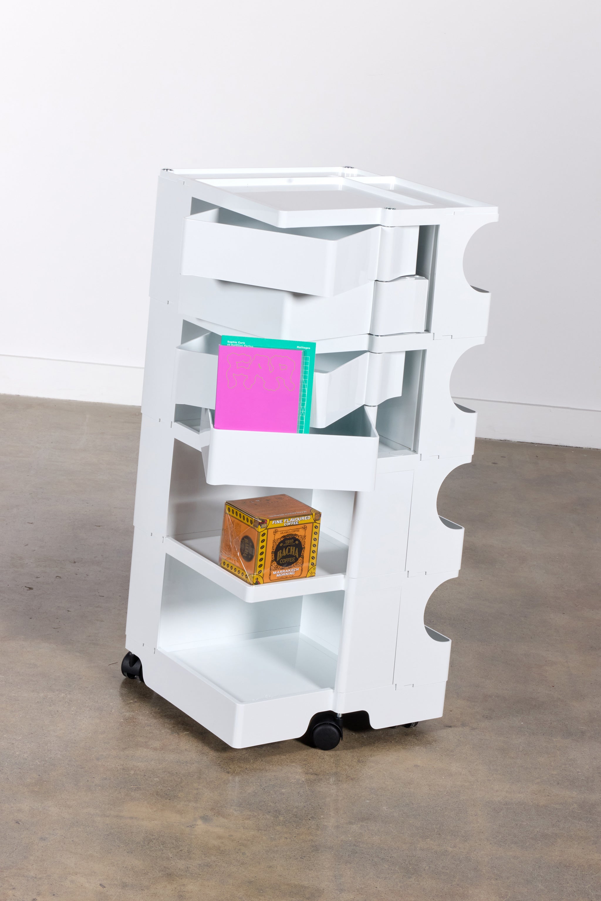 Boby Trolley, 4 Tier/4 Drawer