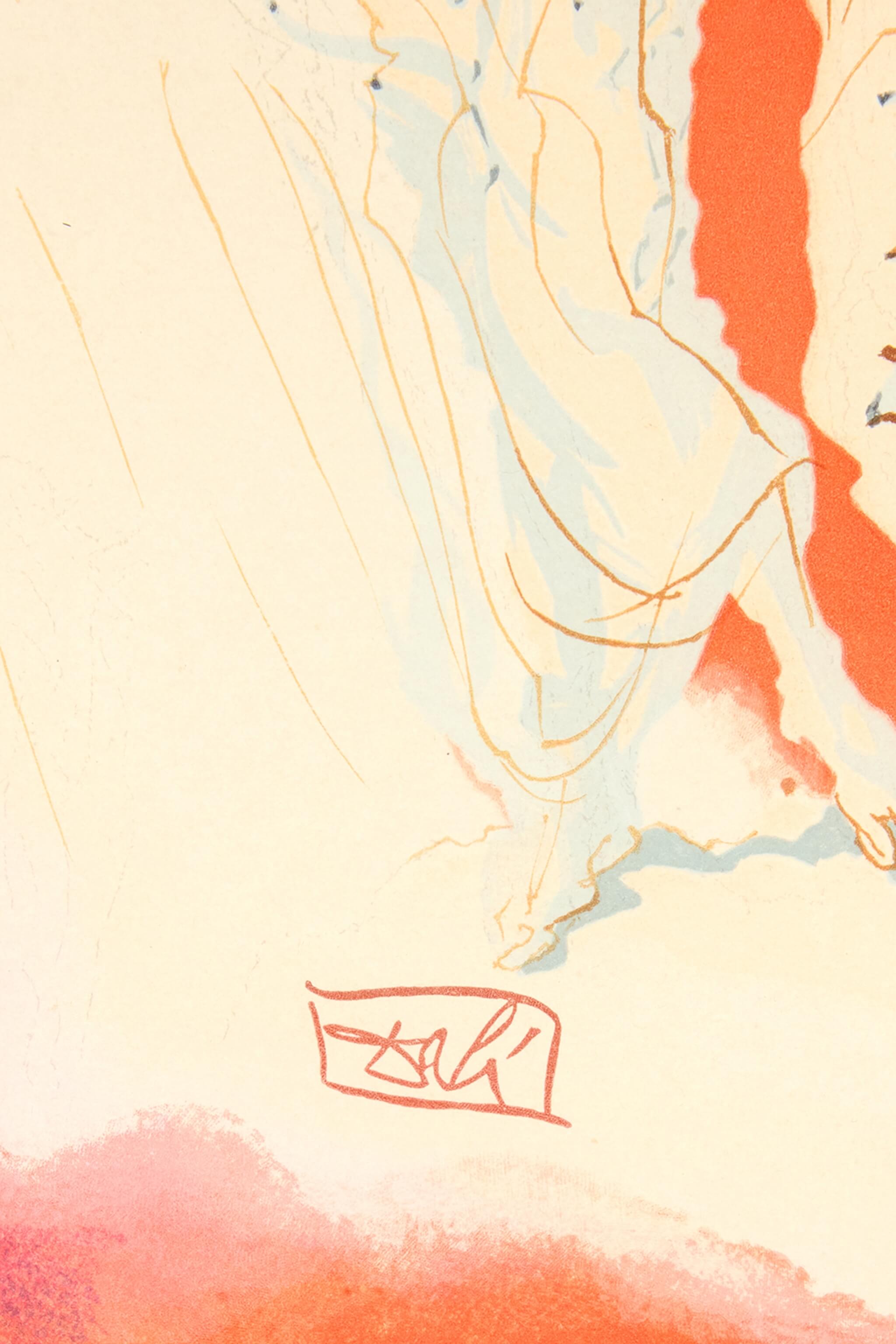 Block Print from "The Divine Comedy" (1960), 1