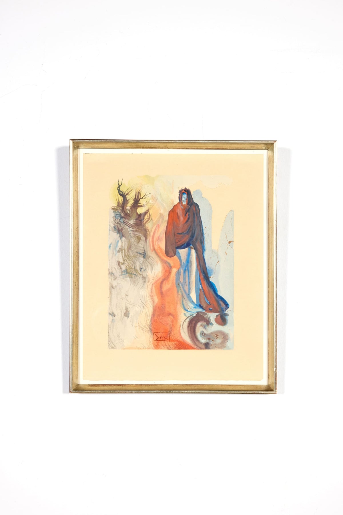 Block Print from "The Divine Comedy" (1960), 4