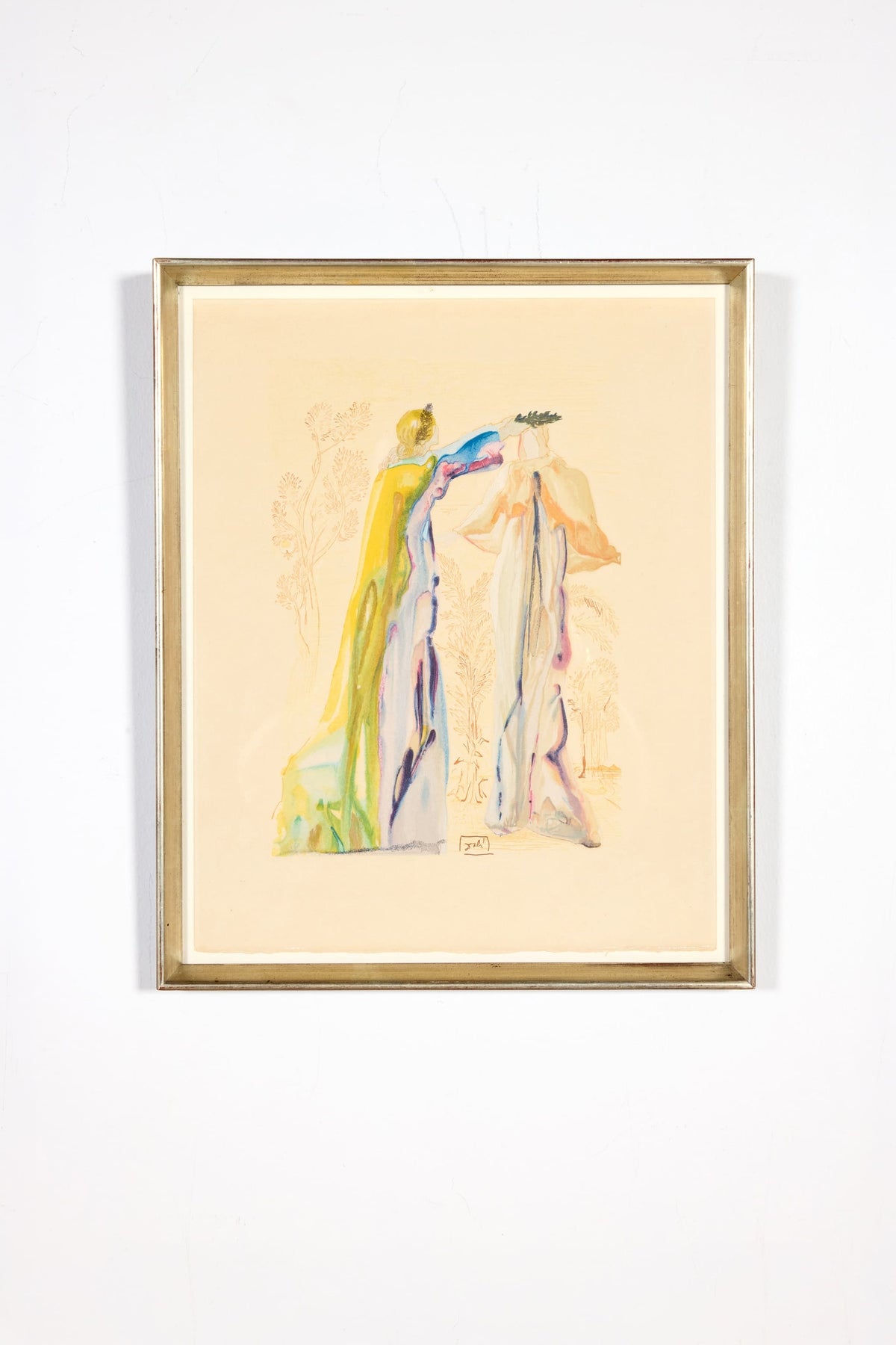 Block Print from "The Divine Comedy" (1960), 5