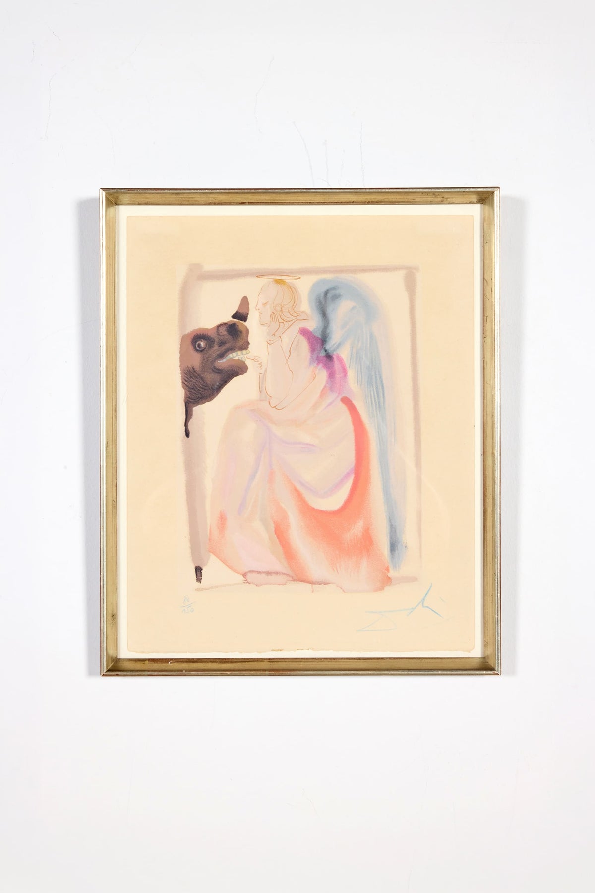 Block Print from "The Divine Comedy" (1960), 6
