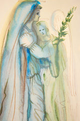 Block Print from "The Divine Comedy" (1960), 3