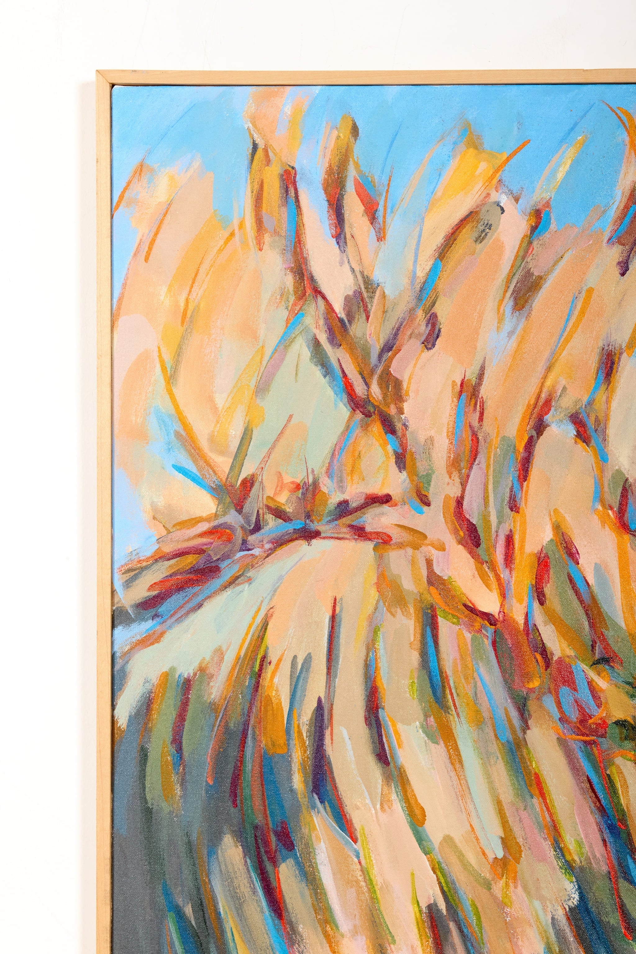Blue and Yellow Abstract, 1993