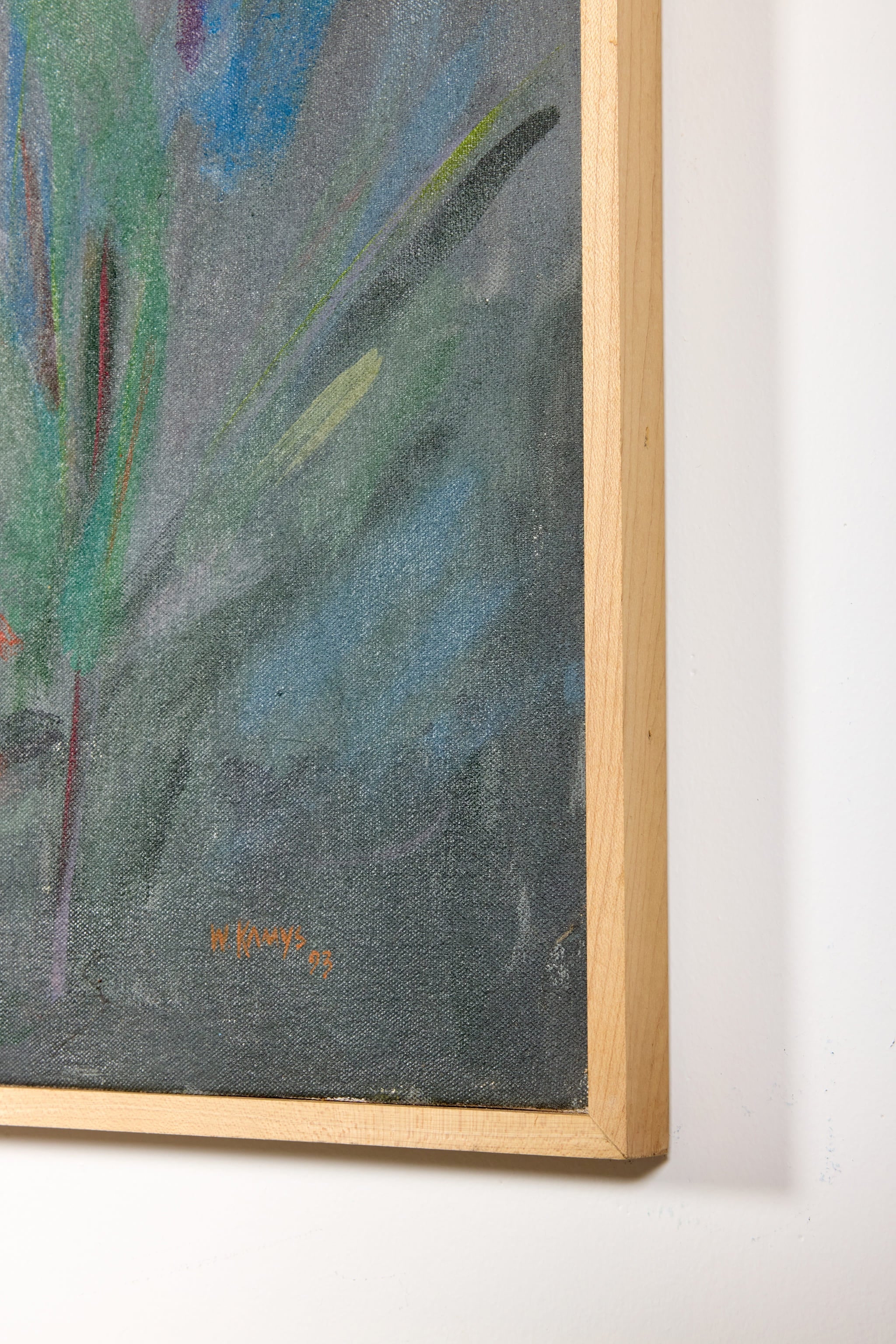 Blue and Yellow Abstract, 1993