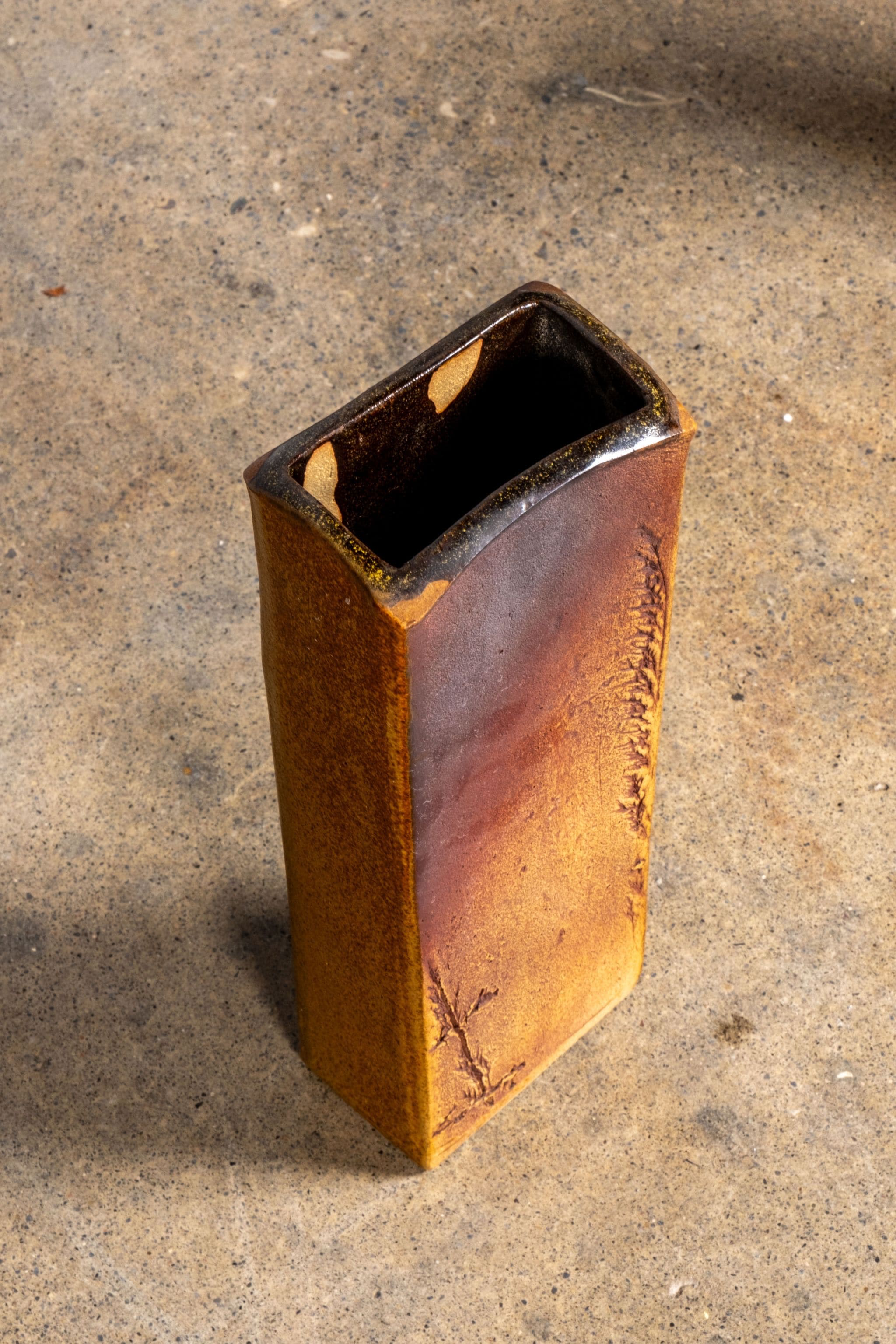 Brutalist Ceramic Vase
