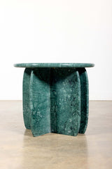 Cactus Side Table, Green Marble