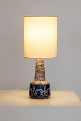 1950s Stoneware Table Lamp, New Shade