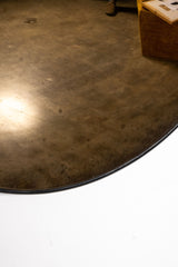 Aged Convex Wall Mirror