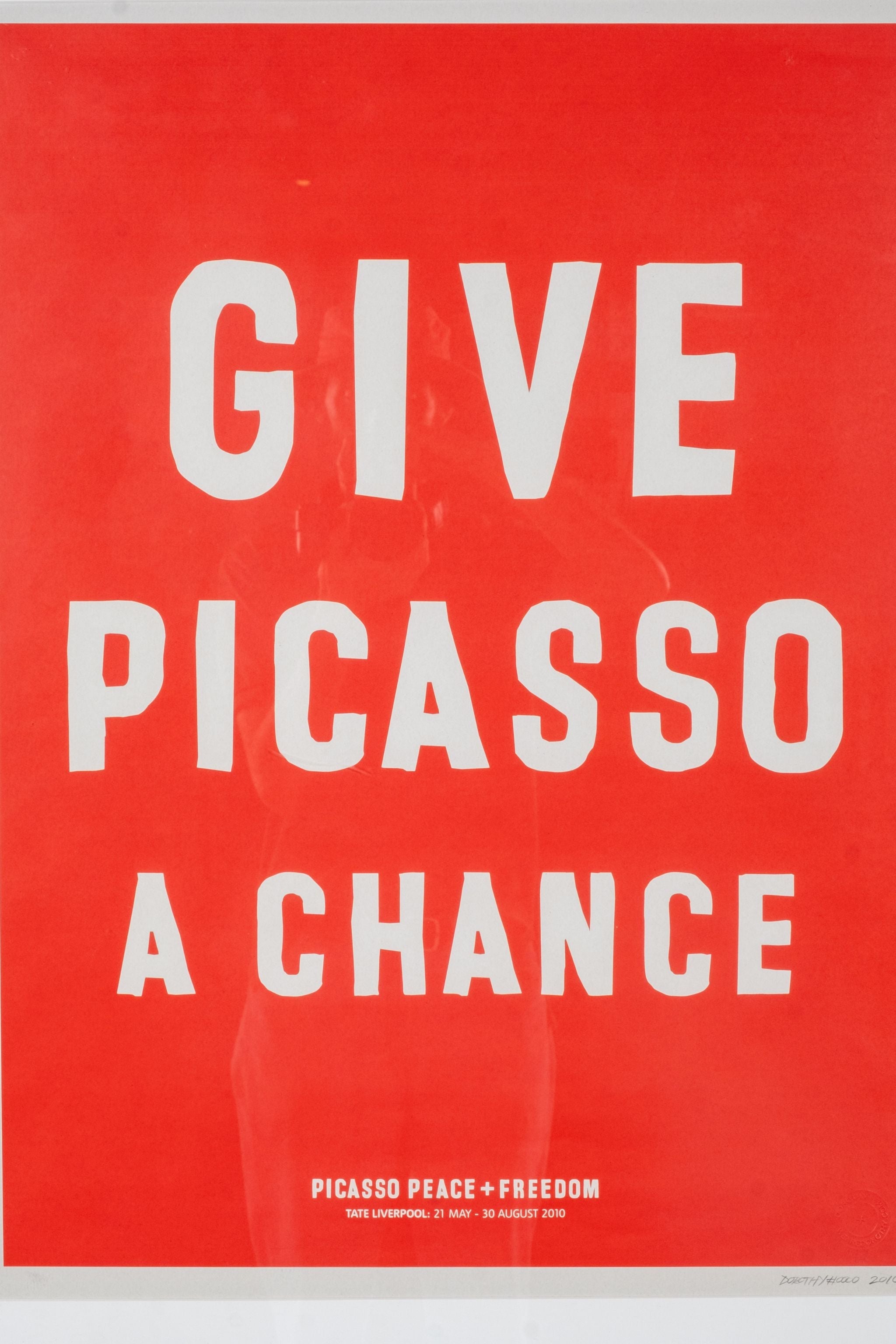 "Give Picasso a Chance" Limited Edition Screenprint