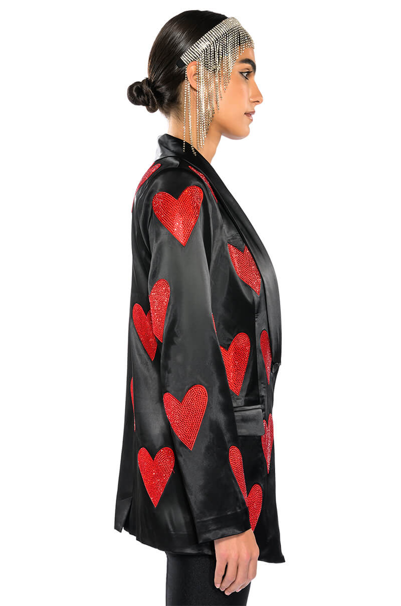 HEART ON FOR YOU BLAZER