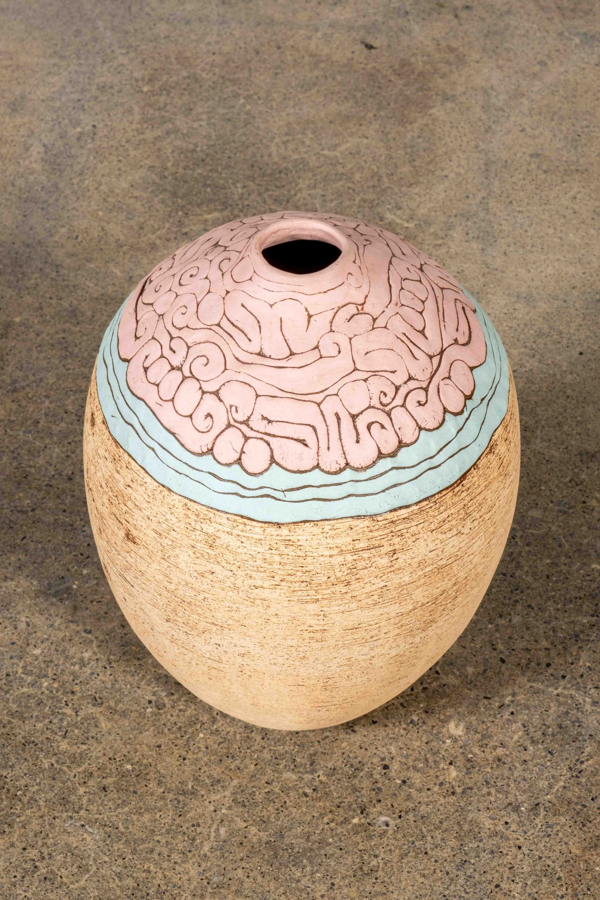 "Intestine" Vase
