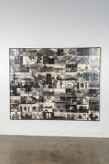 "Viaggio Secreto", large-scale photo collage
