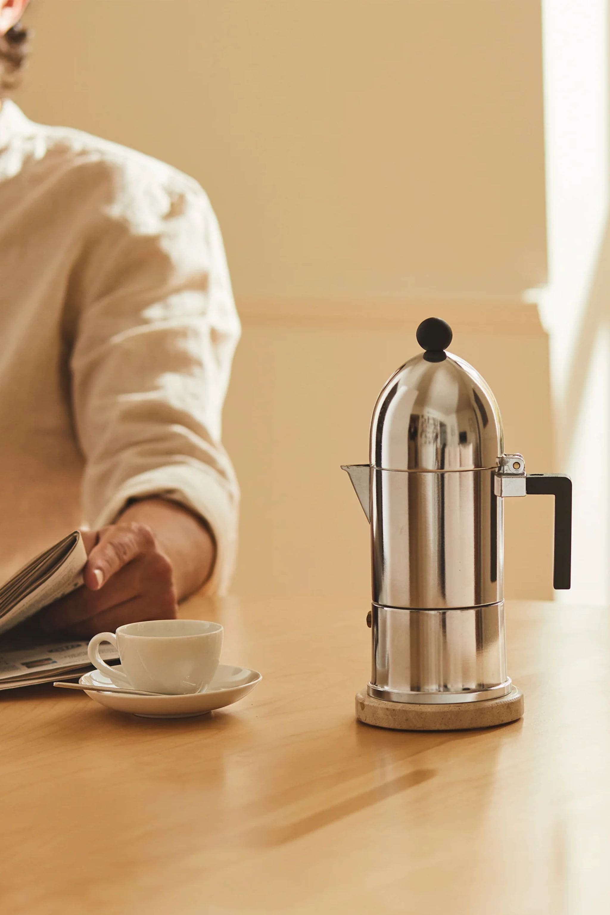 "La Cupola" Stovetop Espresso Maker, 3 cup