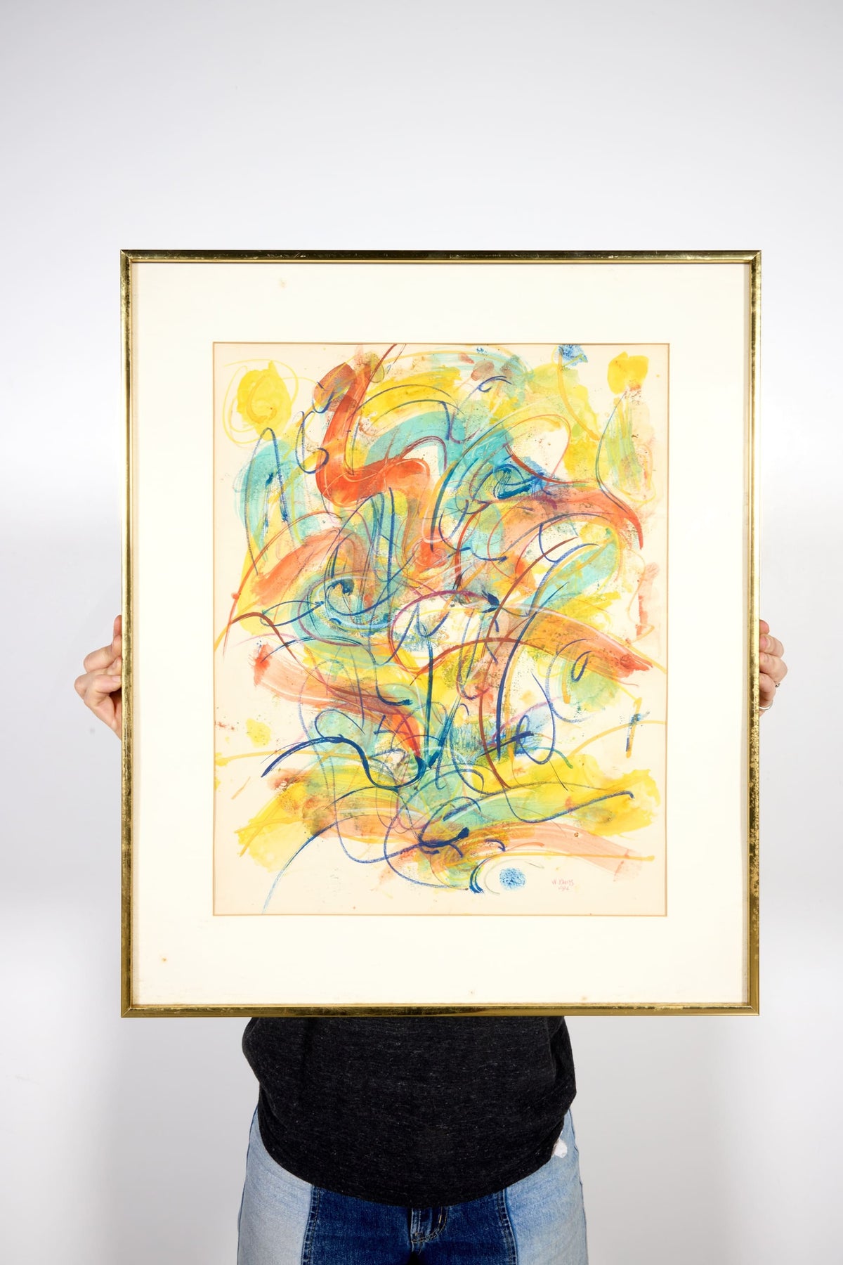 "Orgasmic Force #2", 1976 Watercolour