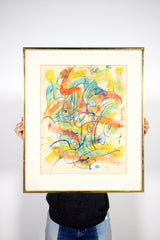 "Orgasmic Force #2", 1976 Watercolour