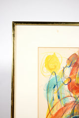 "Orgasmic Force #2", 1976 Watercolour