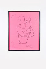 "Picasso et Homme" / "Picasso and Son" Print, 1955