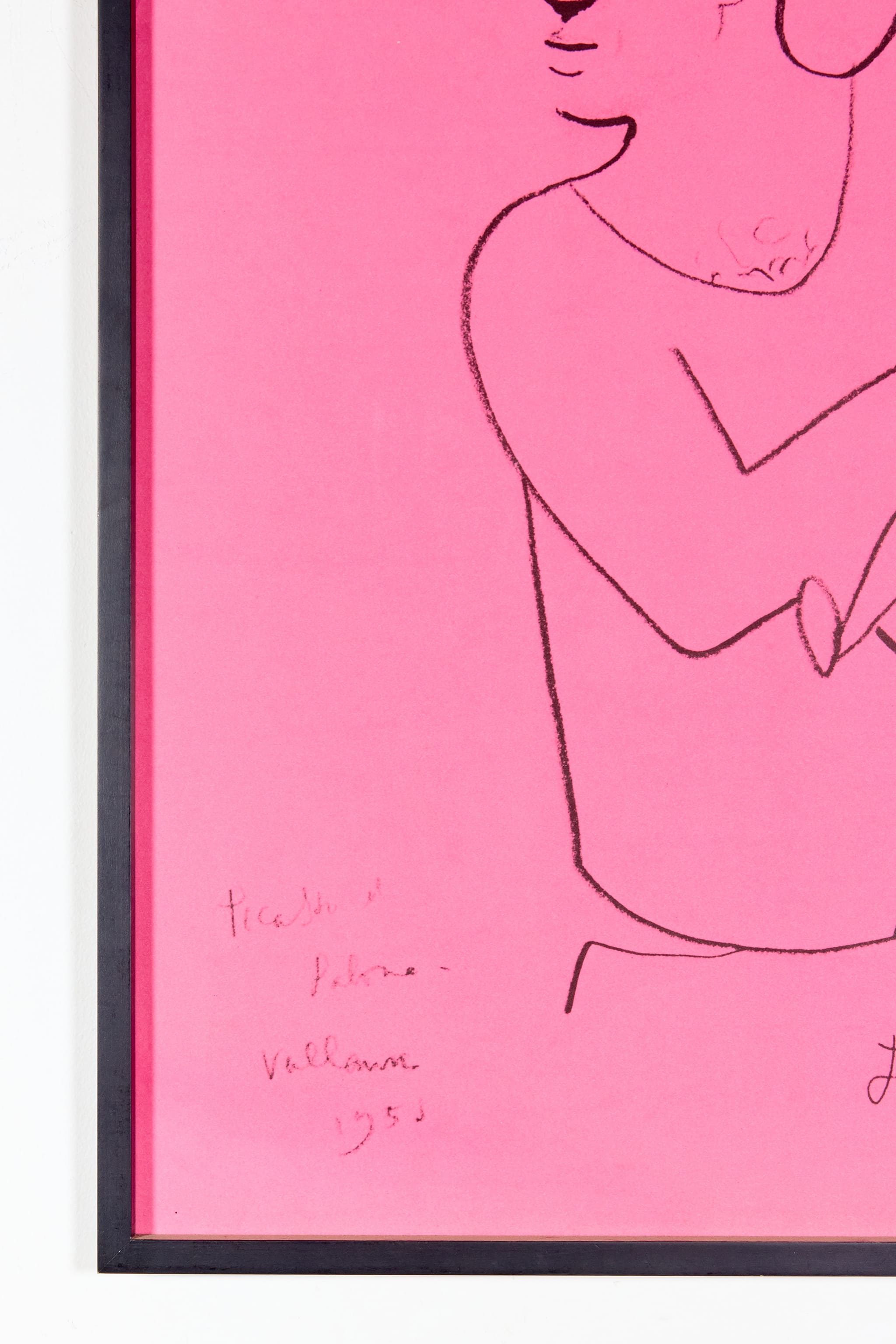 "Picasso et Homme" / "Picasso and Son" Print, 1955