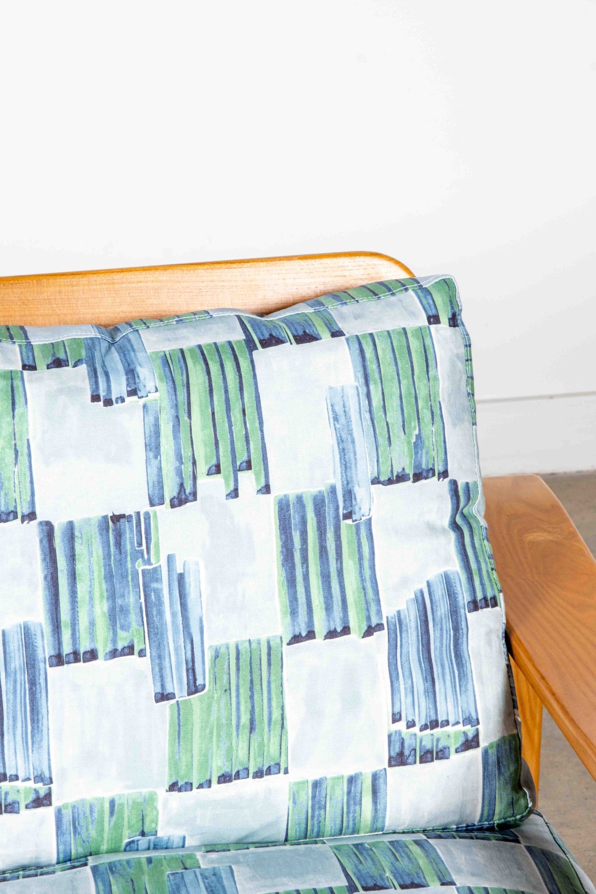 1950s Loveseat with New Cushions