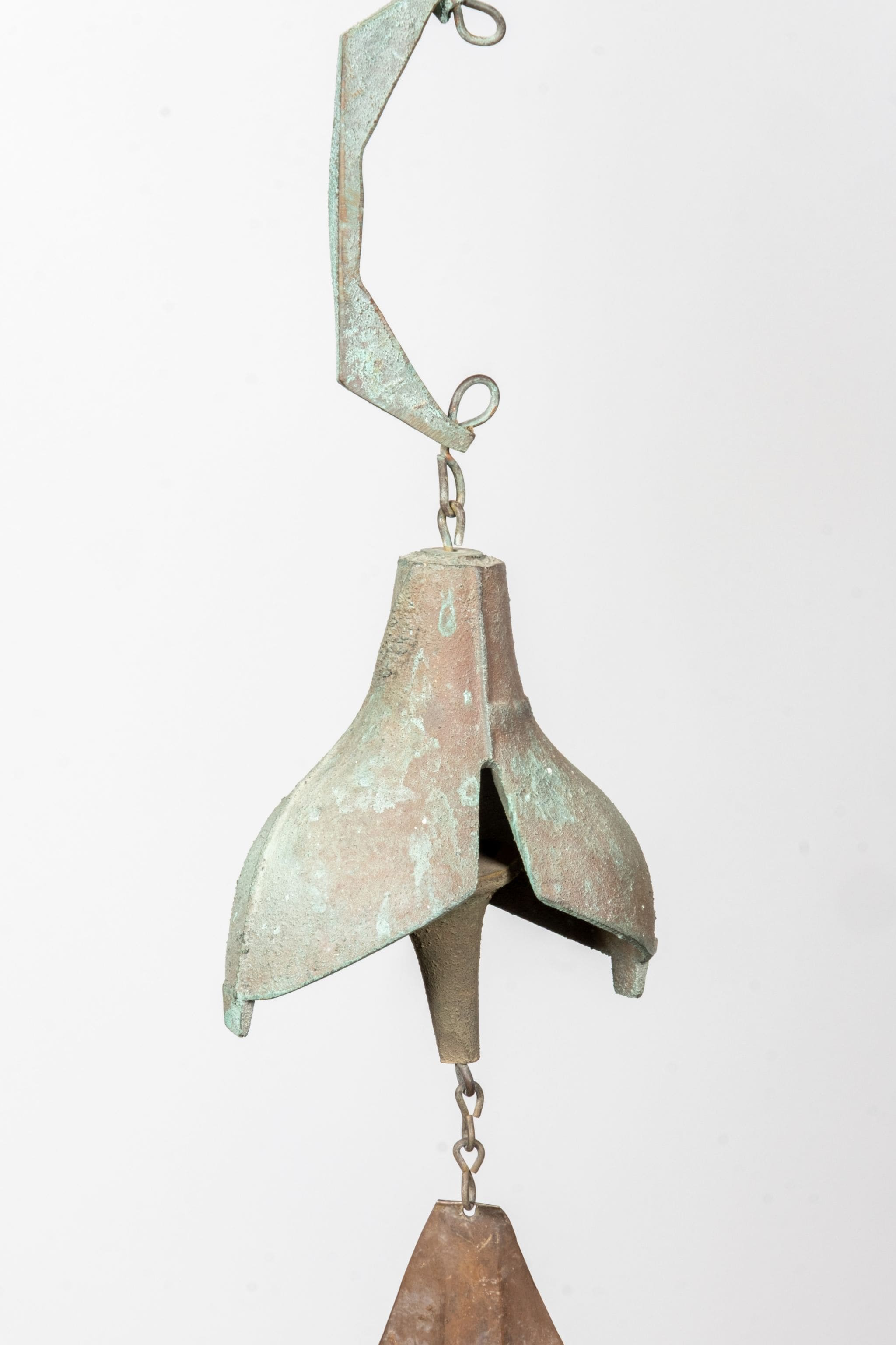 Abstract Bronze Wind Chime