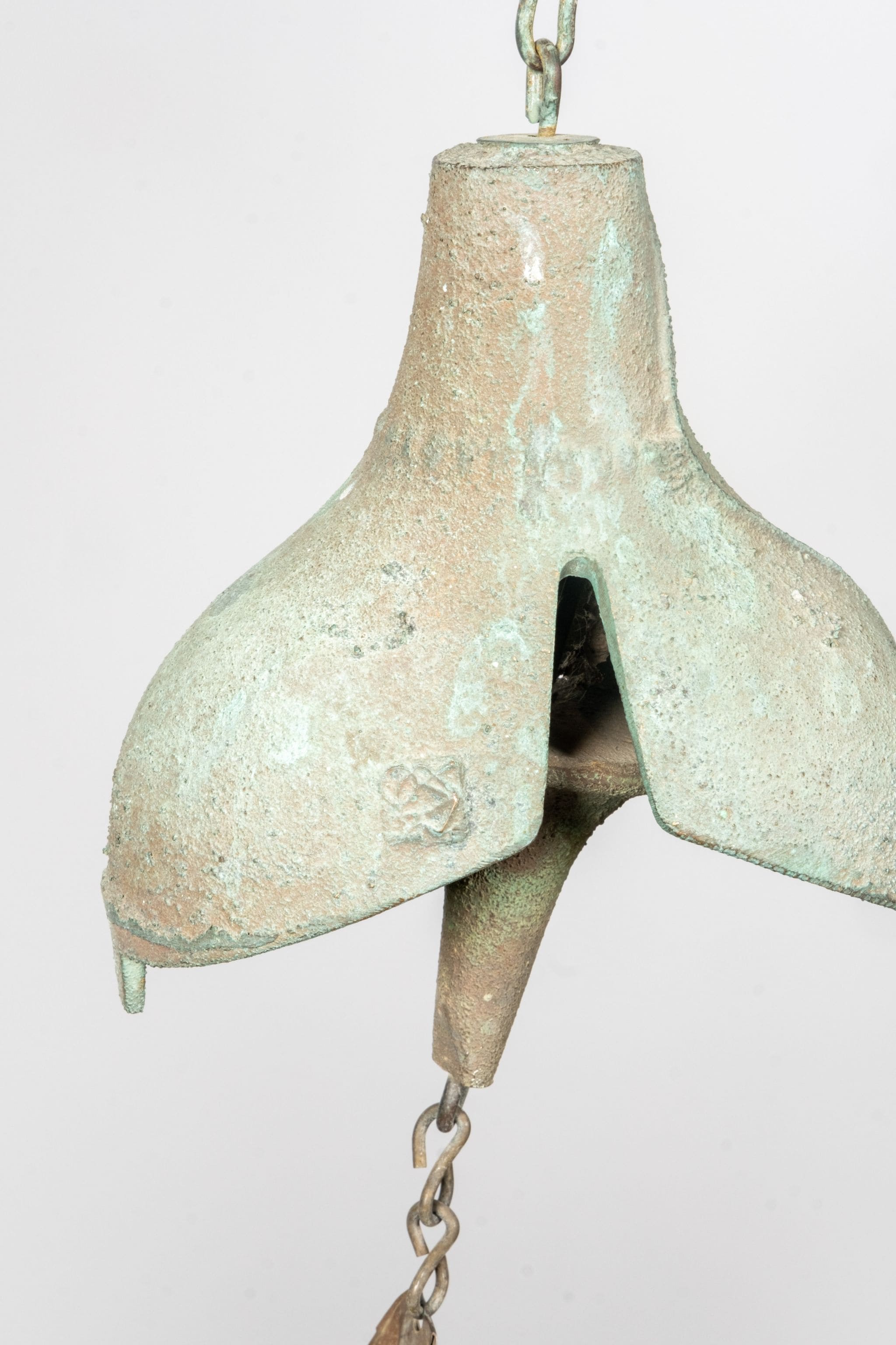 Abstract Bronze Wind Chime